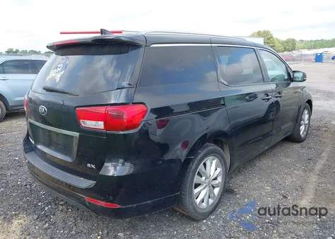 2016 Kia Sedona Ex z USA, uszkodzony, nr VIN KNDMC5C17G6138605